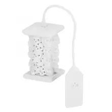 Инновационный уникальный силиконовый фильтр для заварки чая в форме черепа, съемный фильтр, серый Органайзер