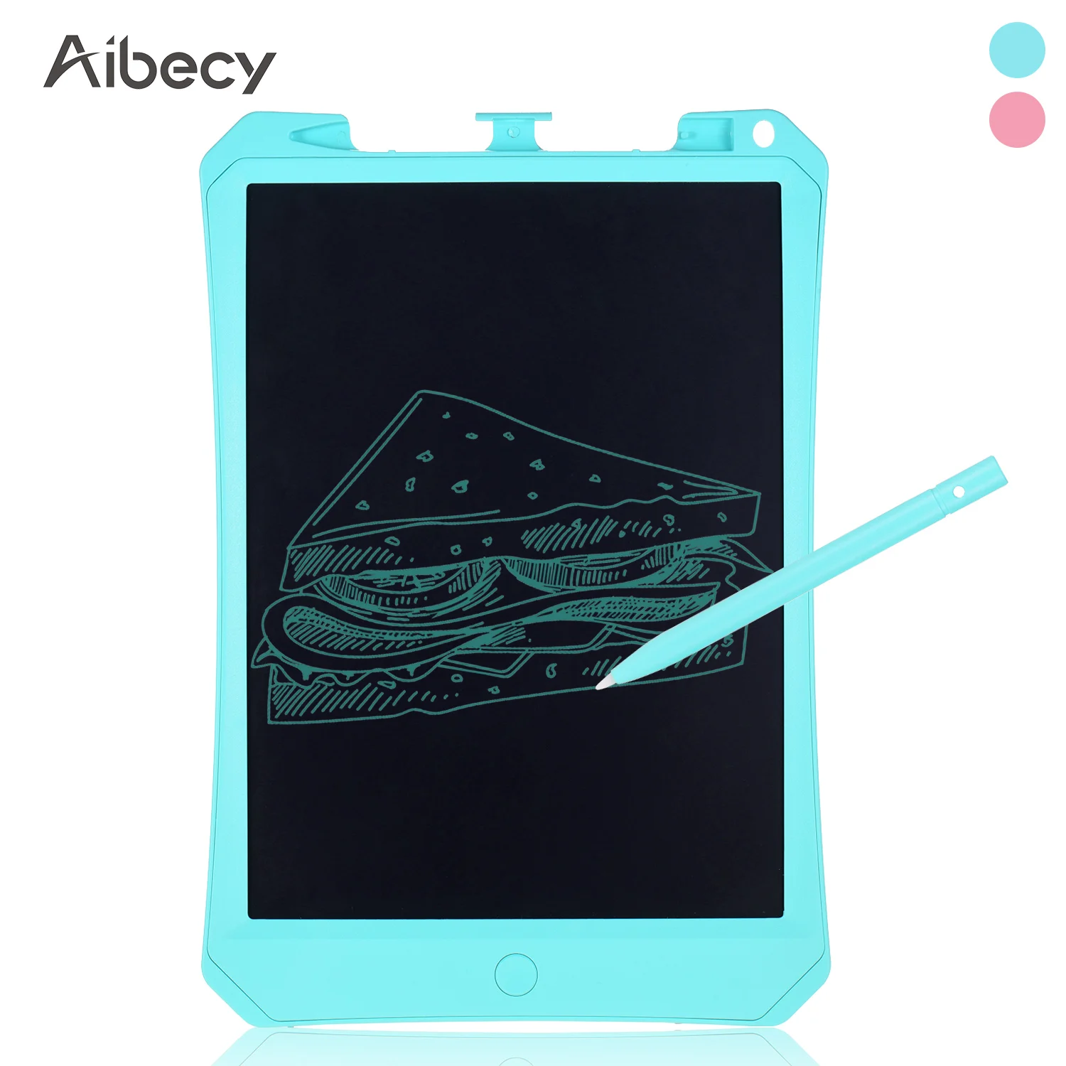 Aibecy 10,5 дюймовый ЖК-планшет для письма электронная доска для рисования многоразовая цифровая рукописная панель чувствительная к давлению технология