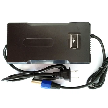 

48V-54.6V 4A Lithium Battery charger adapter with Fan Cooling for E-bike Scooter Electric Bike