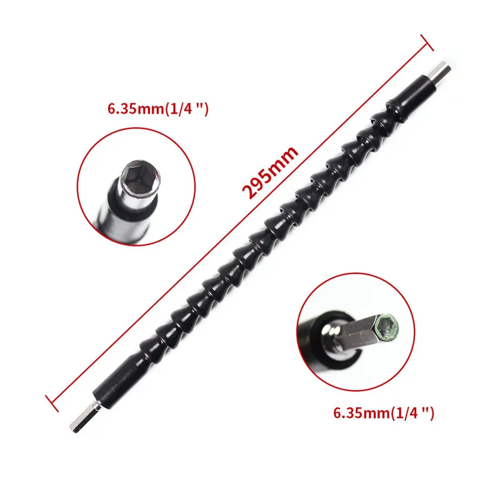 

Electric Drill Flexible Shaft Screwdriver Universal Soft Flexible Shaft Electric Screwdriver Batch Extension Drill Bit Holder