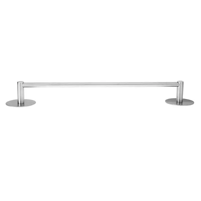 Towel Racks Self Adhesive Stainless Steel Towel Shelf Towel Holder Bedroom Bathroom Storage Clothes Hanger Shelf Silver HOT