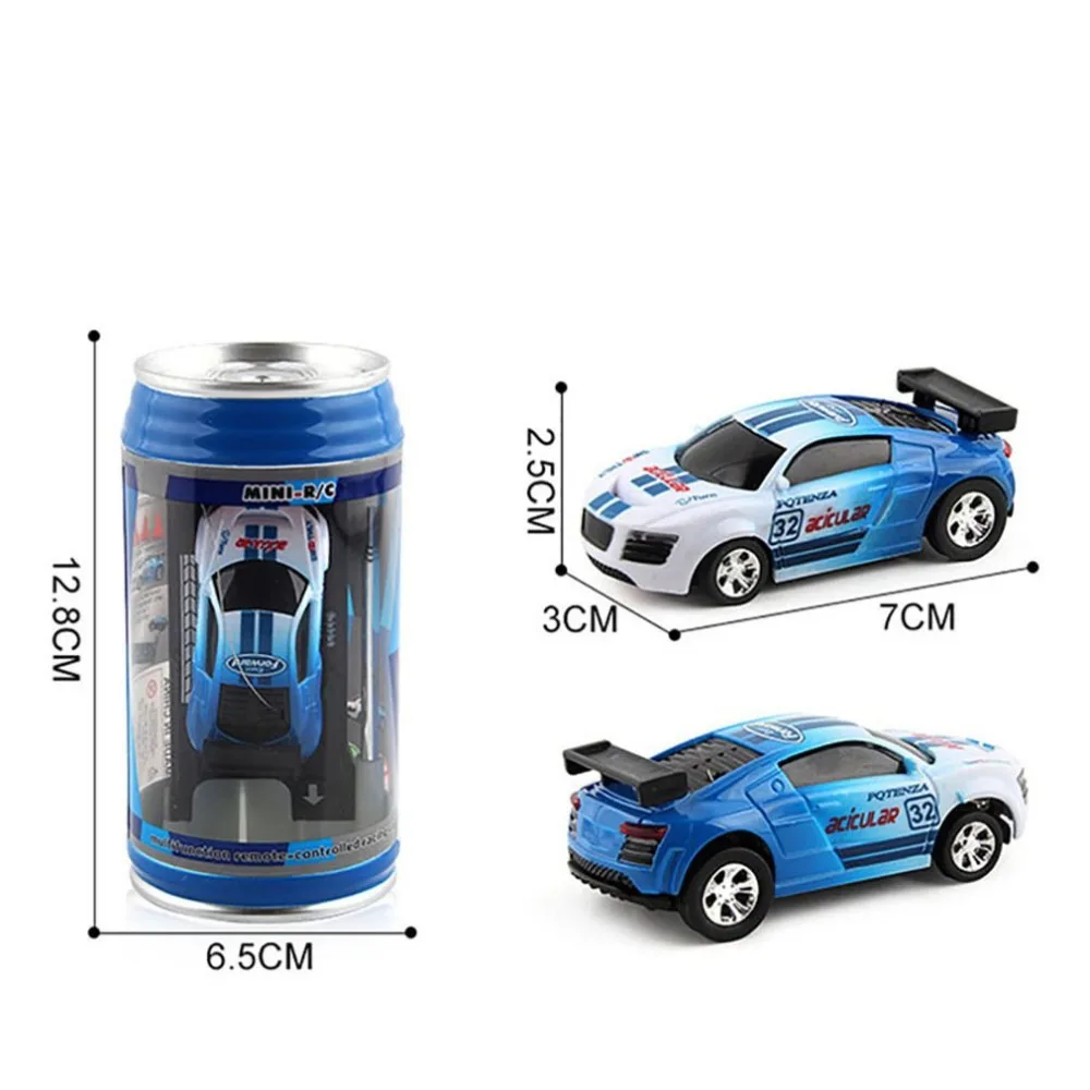 RC Cars for man 4 Colors RC Cars 20Km/h Coke Can Mini RC Car Radio Remote Control Micro Racing Car 4 Frequencies Toy For Kids Gifts RC Models mini rc car