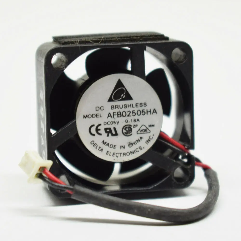 1pc Delta AFB02505HA 25x25x10mm 2510 5V 0.18A 2pin DC Brushless Cooling Fan | Компьютеры и офис