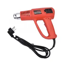 2000 Вт Цифровой Пистолет горячего воздуха промышленный Регулируемый температурный Электрический тепловентилятор 220 В ЕС пневматические инструменты