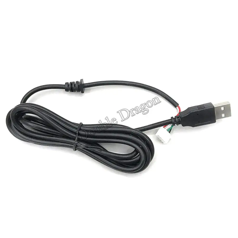USB A 100PCs 2,8 мм/4,8 мм терминал гнездовой разъем 2Pin 5Pin Штекер кабель джойстик кнопка провода для аркадных игр машина Zero Dely энкодер комплект - Цвет: USB A 100PCs