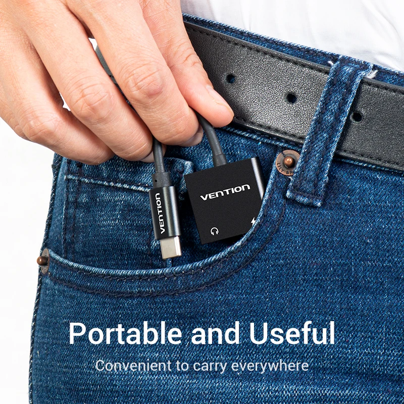 Vention 2 в 1 USB C аудио адаптер для наушников тип-c в аналоговый/цифровой USB c преобразователь для наушников для huawei P30 Pro ipad Pro