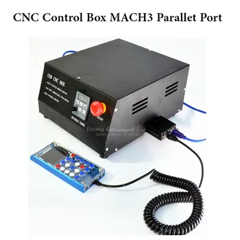 

DC Brushless spindle drive 4axis CNC control box MACH3 parallet port for engraving machine