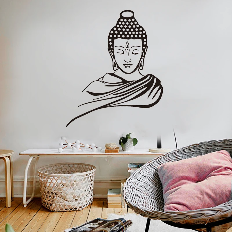 Настенные наклейки в буддийском стиле Shakyamuni домашний декор домашняя комната