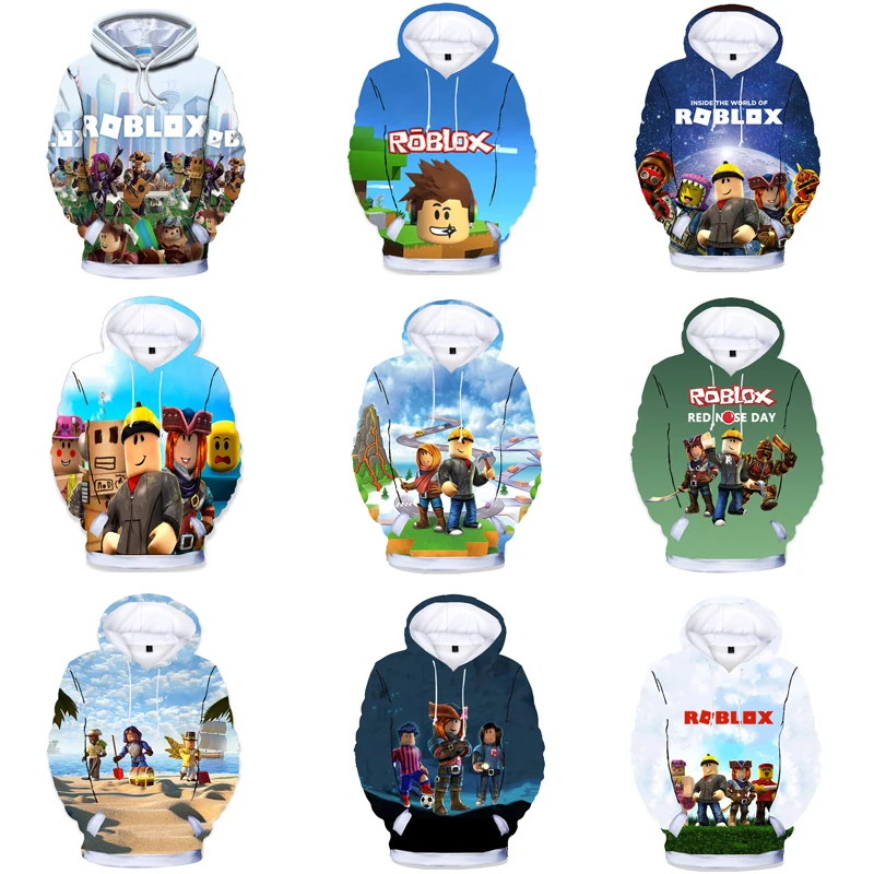 Новинка 2021 года Robloxing hoodies футболка для мальчиков детские футболки с длинными