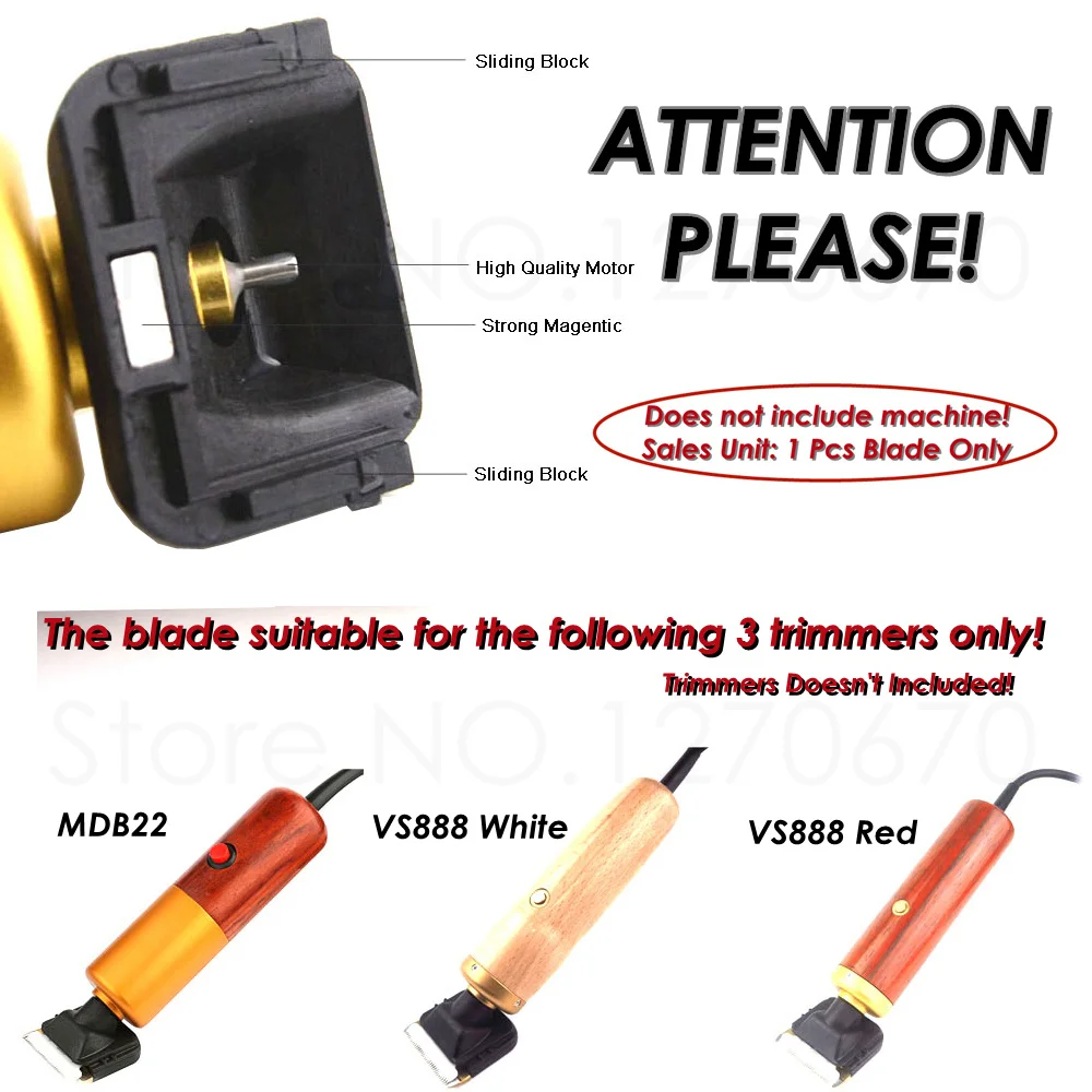 Original Pet Clipper Ceramic Blade Nozzles Integrated 3/6/9/13mm Cutter Head Spare Knives for MDB22 VS888 Dog Hair Trimmer 1Pcs pet clipper,dog hair trimmer,pet hair trimmer,dog clipper,dog clipper blades,clipper replacement parts