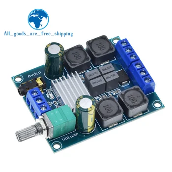 

TPA3116 Digital Audio Amplifier Board TPA3116D2 Subwoofer Speaker Amplifiers DC4.5V-24V 2*50W