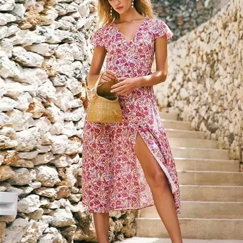 bohemian summer dresses canada