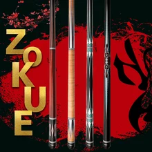 

ZOKUE Billiard Cue Korean 3 Cushion Cue Carom Cue Taper 12mm SKY-FAY Tip 142 cm Hard Maple Shaft Libre Cue Fit Extension