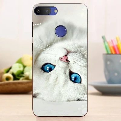 Для Alcatel 1S чехол роскошный чехол из ТПУ и силикона чехол s Телефон задняя крышка для Alcatel 1S Funda Coque - Цвет: w13