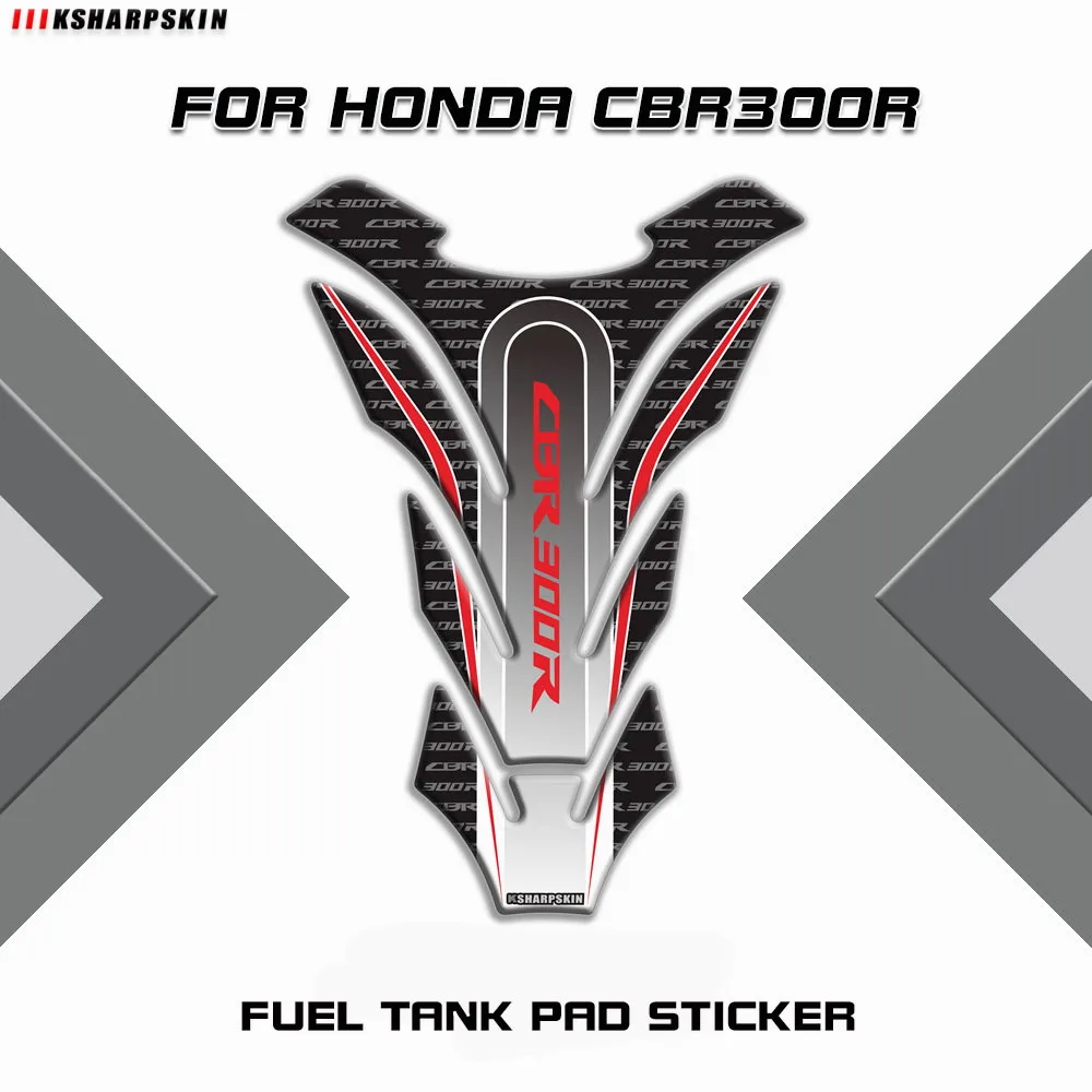 

Декоративная Защитная 3d-наклейка на топливный бак мотоцикла Подходит для HONDA CBR300R