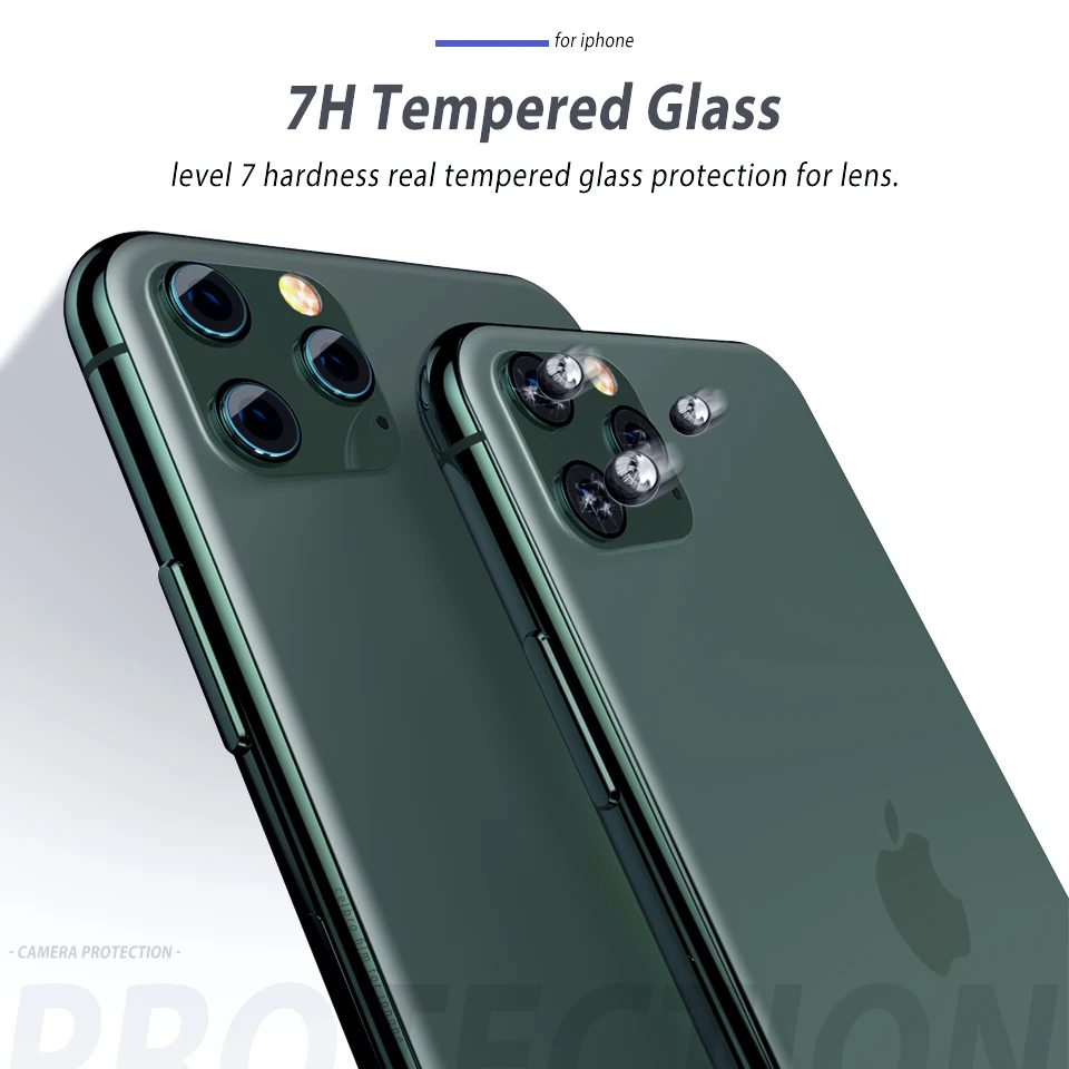 50 шт. стекло камеры для iPhone 11 pro Max Стекло протектор объектива камеры защитная пленка, стекло для iPhone XI Новое закаленное стекло