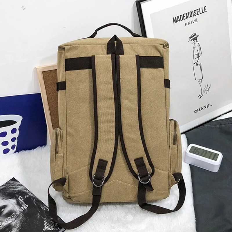Outdoor Sports Travel Backpack School Pack Vintage Laptop Hiking Camping  Bags Canvas Bag Teenager Casual Rucksack Mochila X138c - Backpacks -  AliExpress