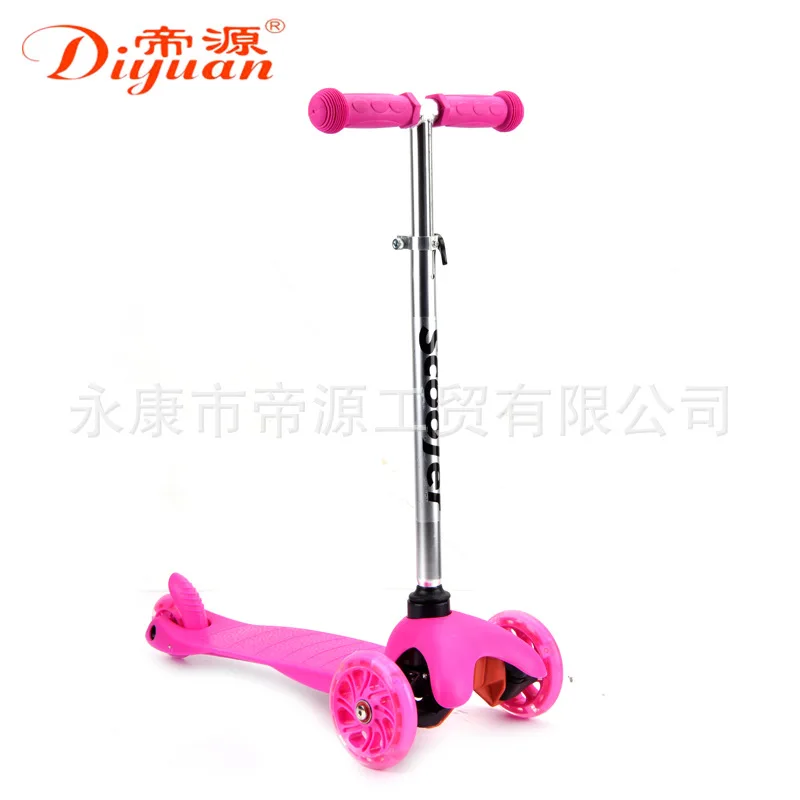 Долгосрочная поставка Детский jian dao che детский скутер самокат-лягушка трехколесный молочный порошок рекламный подарок