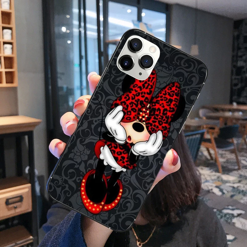 TPU Disneys Mickeys mouse TPU Мягкий силиконовый чехол для телефона для iPhone 11 Pro MAX XR XS MAX SE 5 5S 6 6S 7 8Plus 10 чехол для телефона - Цвет: TPU