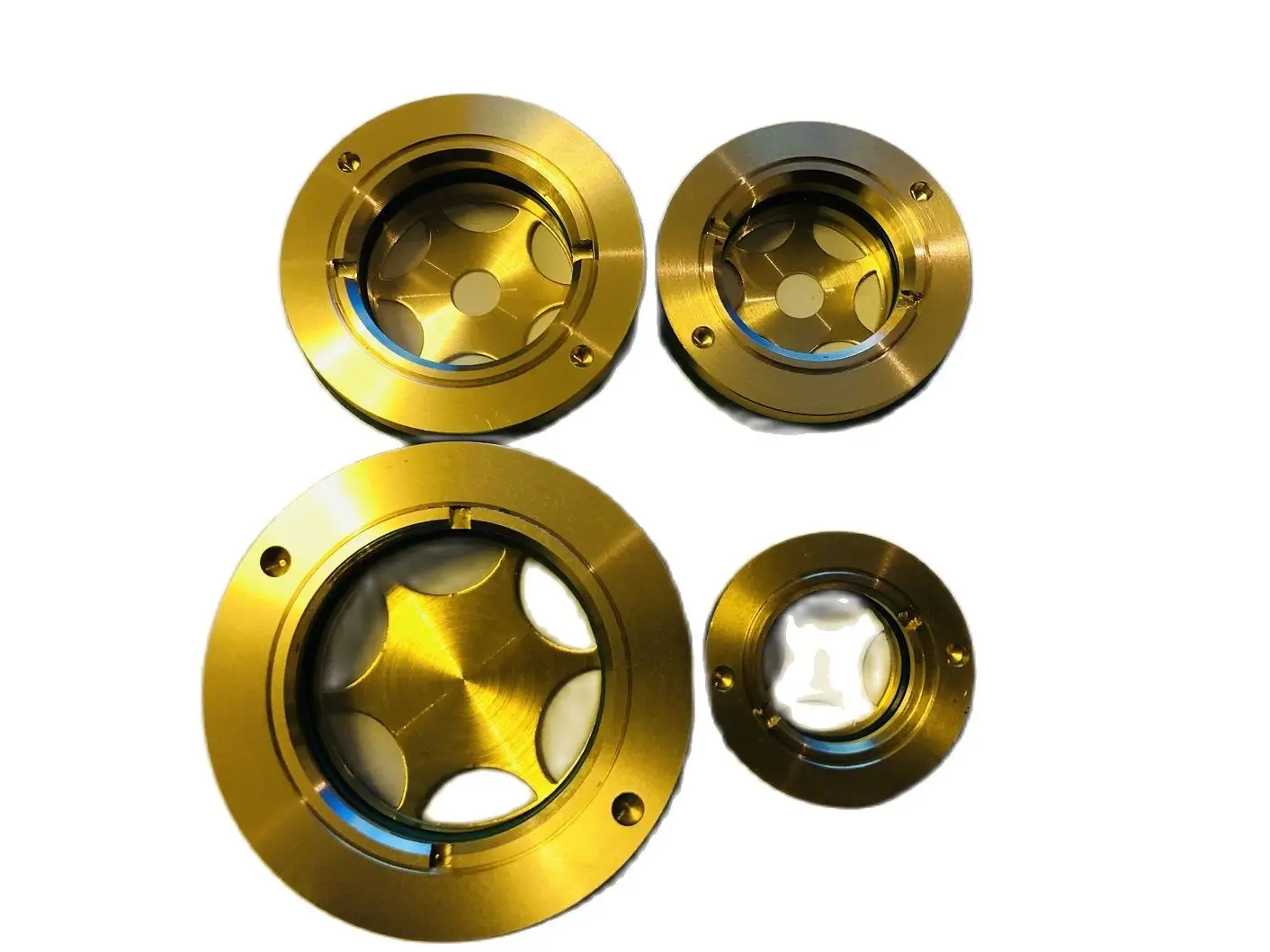 Bsp Bronze ou Vidro Redondo de da Vista do Óleo Ölschaullas Janela Líquida Circular do Indicador para a Caixa de Engrenagens do Ventilador das Raízes Aço Inoxidável 11
