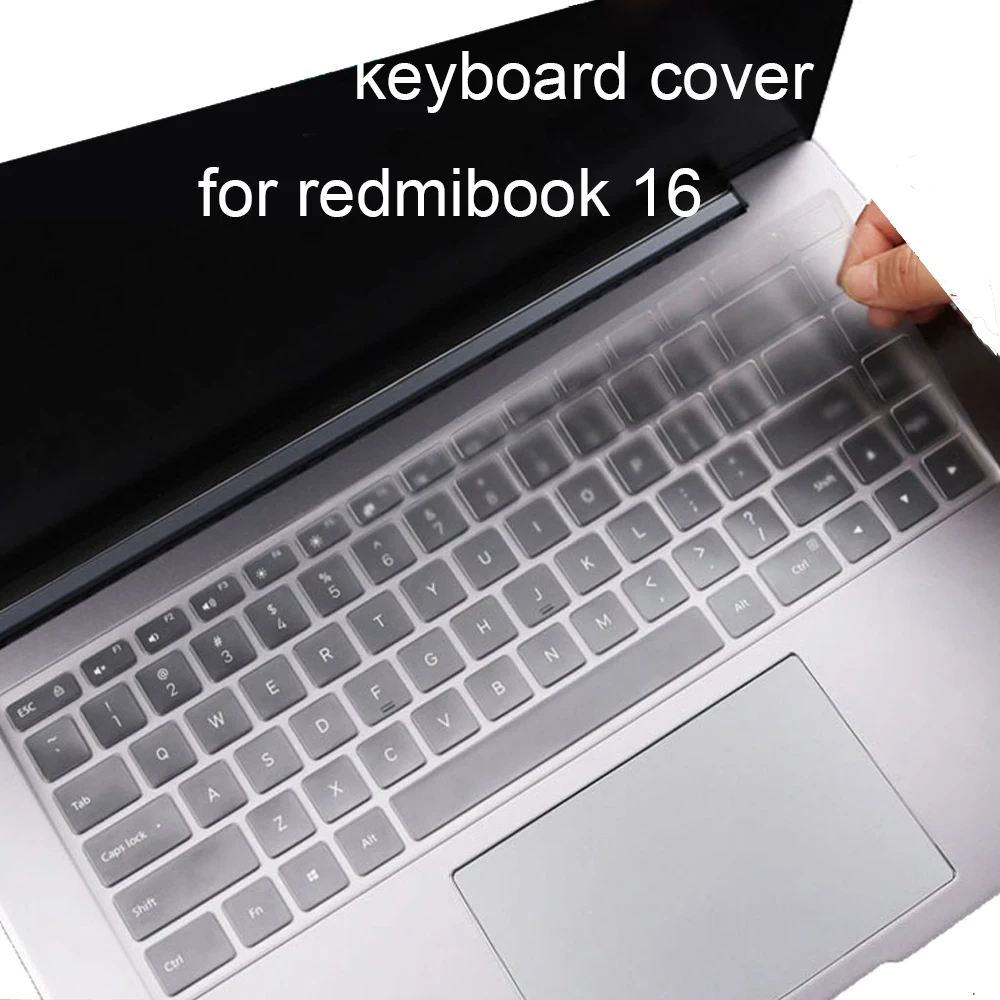 Чехлы для клавиатуры xiaomi Redmibook 16 13 дюймов прозрачные Силиконовые пылезащитные