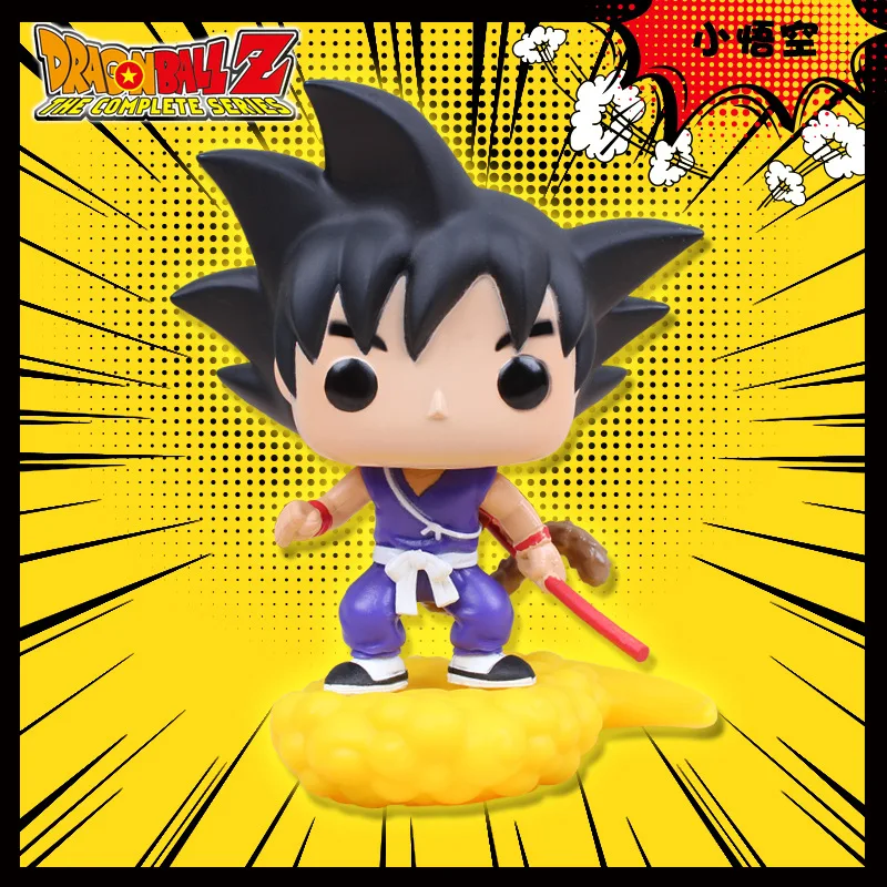 Funko POP Dragon Ball Toy Son Goku Action Figure Anime Super Vegeta Model Doll For Children Christmas Gifts lol |