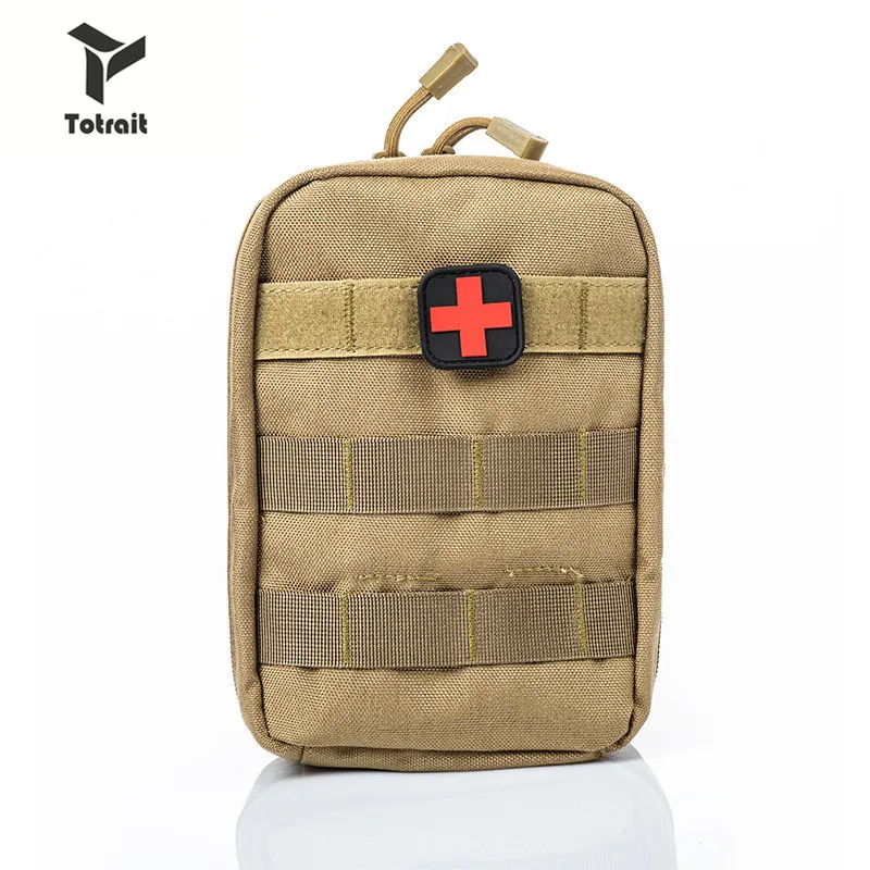 Outdoor Survival Tactical Medical First Aid Kit Molle Medical EMT Cover Emergency Military Package Hunting Utility Belt Bag