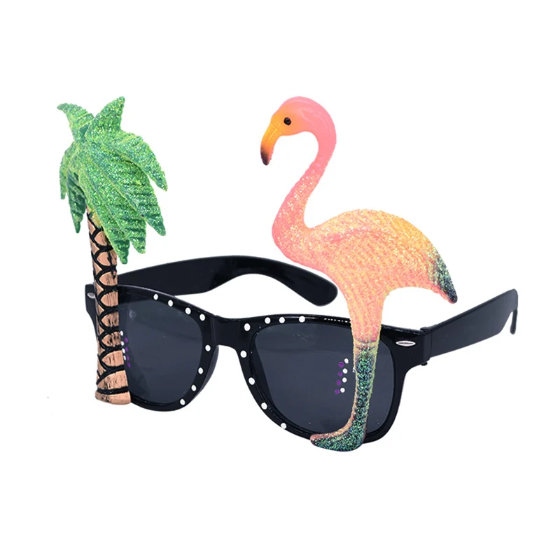 Hawaiian Party Decorations Palm Leaves Bunting Banner Luau Flamingo Summer Tropical Party Decoration Jungle Safari Party Ballons