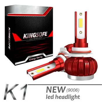 

2pcs K1 9006 72W 8000LM IP68 6000K White COB LED Car Auto Headlight Kit for Car / Truck / SUV/ RV