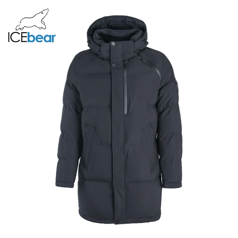 ICEbear новое зимнее пальто Высокое качество Мужская куртка брендовая одежда MWD19922I