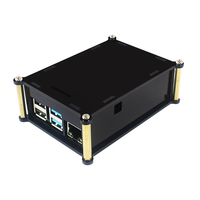 Raspberry Pi 4 Модель B цифровая Аудио Звуковая карта ies интерфейс HIFI DIGI Плата расширения+ акриловая коробка оболочка для Raspberry Pi 4