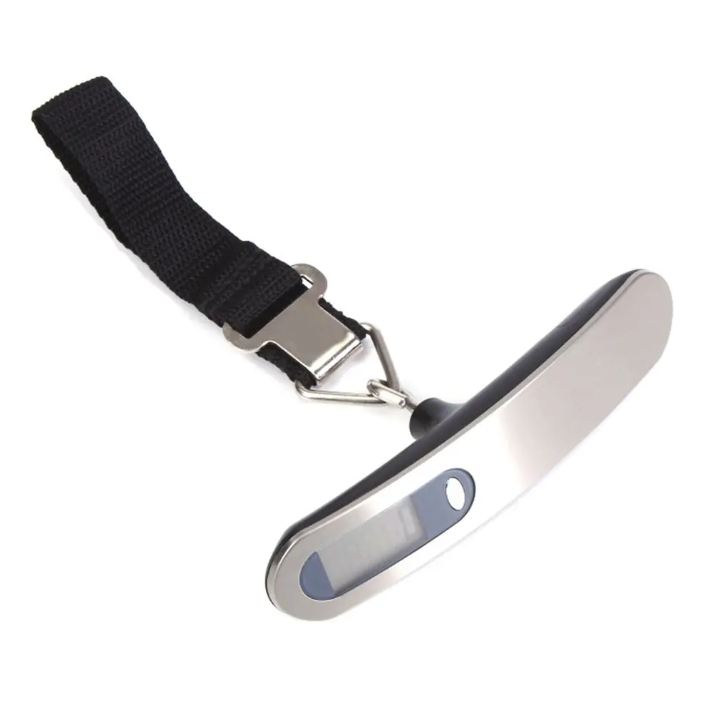 Portable 50 Kg Stainless Steel Hand Luggage Scale Portable Electronic Scales Express Electronic Scales Luggage Travel security