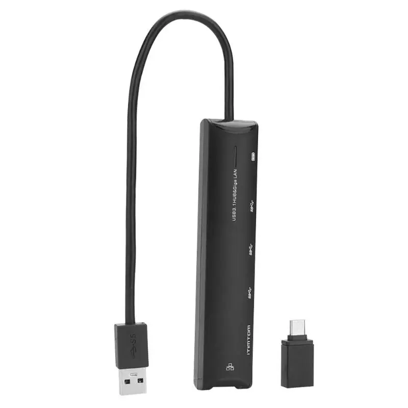 USB 3,0 к Rj45 концентратор Gigabit Ethernet адаптер 1000 Мбит/с для Xiaomi Mi Box 3/S 4 4c se Android ТВ приставка Сетевая карта Lan