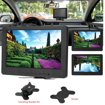 

Hot S702 7" TFT LCD Monitor Display 1024*600 VGA AV YUV Audio Video for PC DVD TV CCTV Monitors Car Monitor car styling