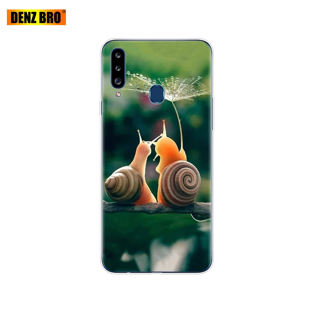 61874 Силиконовый чехол для samsung Galaxy a20s чехол-бампер Galaxy a20s для телефона samsung A20s A 20s a207 SM-a207f мягкий чехол из ТПУ - Цвет: 61874