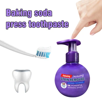 

220g Fruit Blueberry Toothpaste Stain Removal Whitening Tooth Baking Soda Toothpaste Fight Bleeding Gums Toothpaste Oral Care