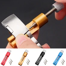 Инструменты для удаления часов, практичные аксессуары с булавкой, регулируемые звенья, профессиональный Прочный металлический инструмент часовщика для дома