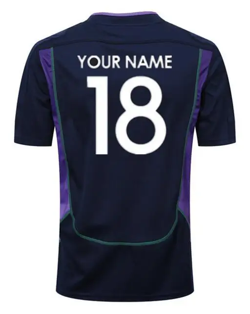 SCOTLAND HOME PRO Регби Джерси спортивная рубашка - Цвет: Print name number