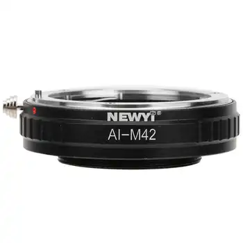 

NEWYI Aluminium Alloy Lens Adapter Ring for AI Mount Lens to fit for M42 Mount Camera Body