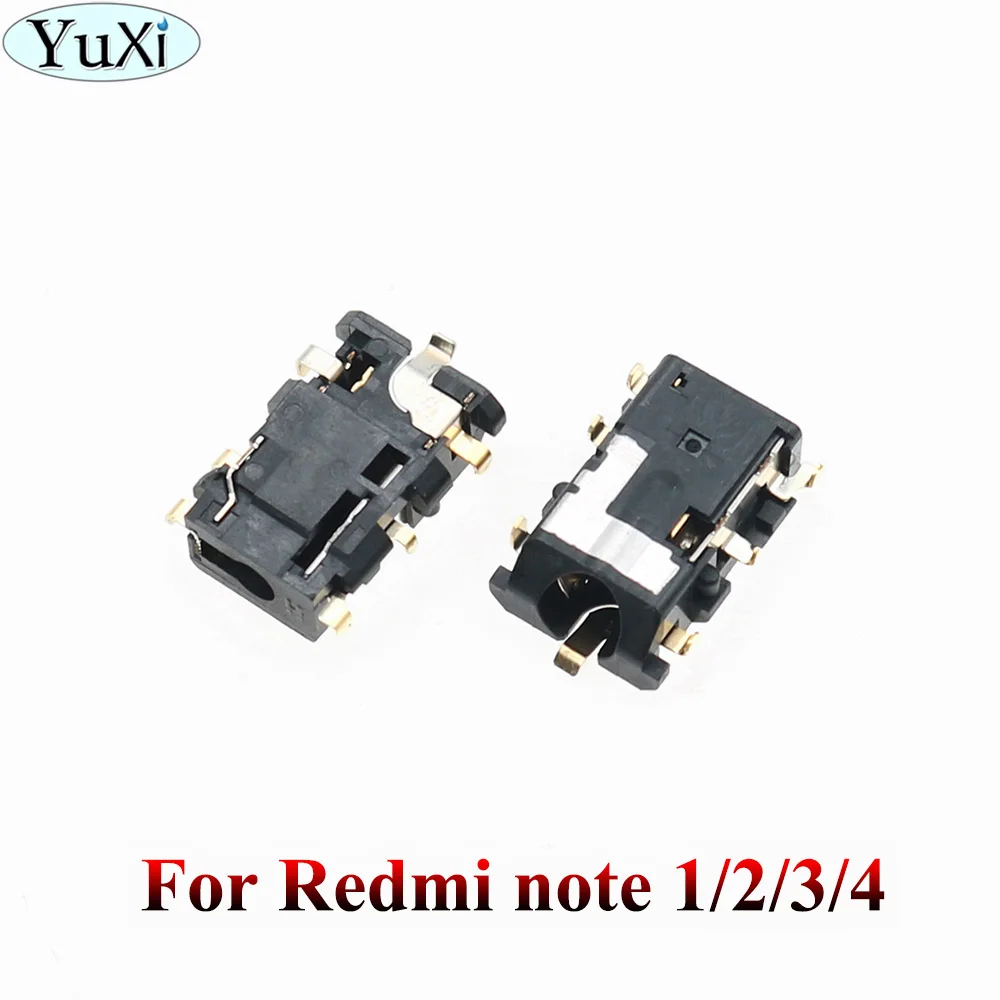 Note 1 2 3 4 YuXi разъем для наушников, головной гарнитуры аудио flex для Xiaomi Redmi 2 2A 2S 3 3S 3X1 1S 4 4X 4A чехлы для айфонов 5 5 Plus Note 2 3 4 5 5A рro рrime - Цвет: Note 1 2 3 4