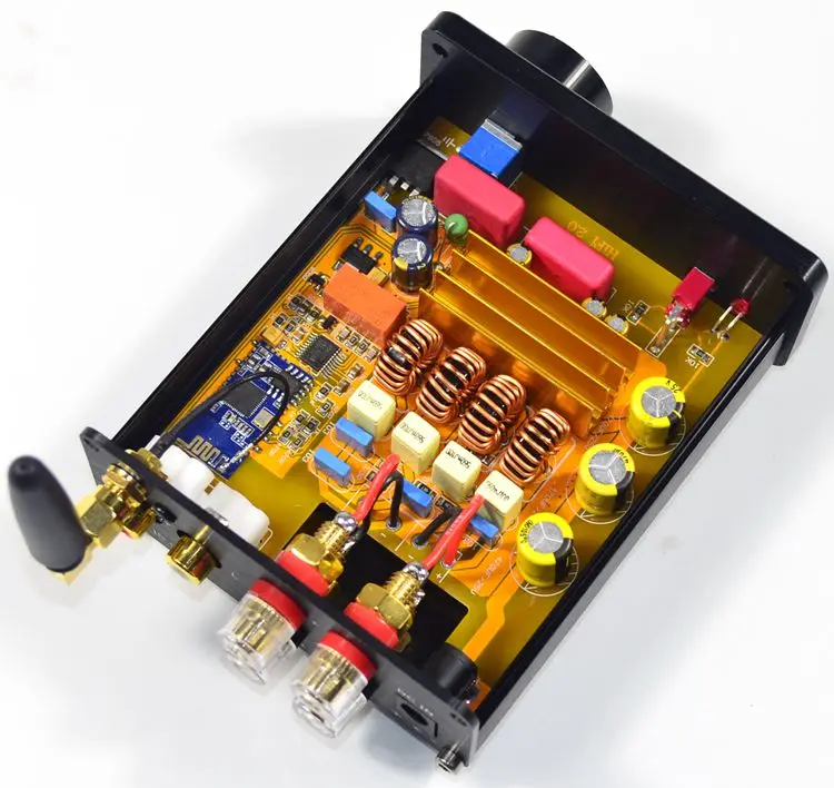 Мини TPA3116 Bluetooth DAC 5,0 Fever HIFI Цифровой домашний усилитель 50 Вт* 2