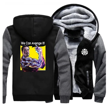 

We Can Avenge It Cool Tony Stark Iron Man Hoodies 2020 New Sweatshirt Men Jacket Fashion Jackets The Avengers Streetwear Hooded