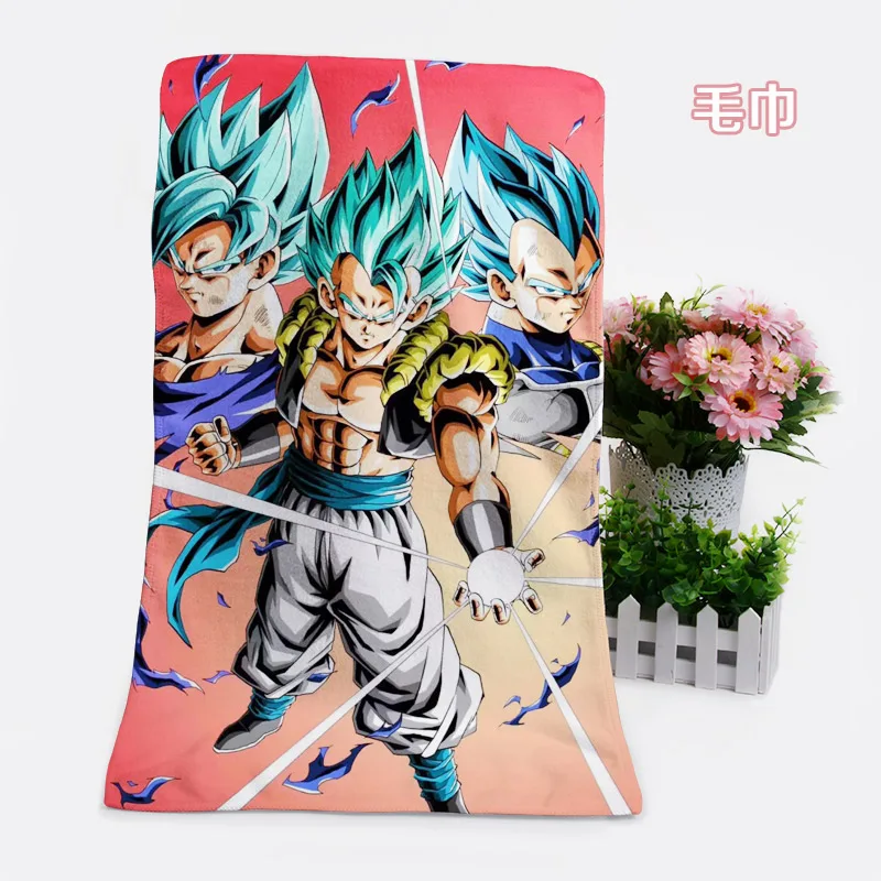 1 шт. Dragon Ball Модные индивидуальные аниме банное полотенце s платок мягкое полотенце для лица мультфильм мочалка унисекс Новинка