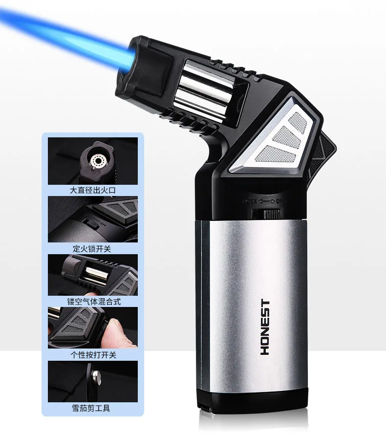 Новый оригинальный честный сигары высокотемпературный турбо легче чем газ бутан