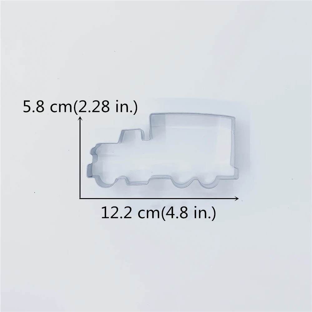 KENIAO грузовик печенья-12,2x5,8 cm-автомобиль печенье и помадка резак для детей-нержавеющая сталь