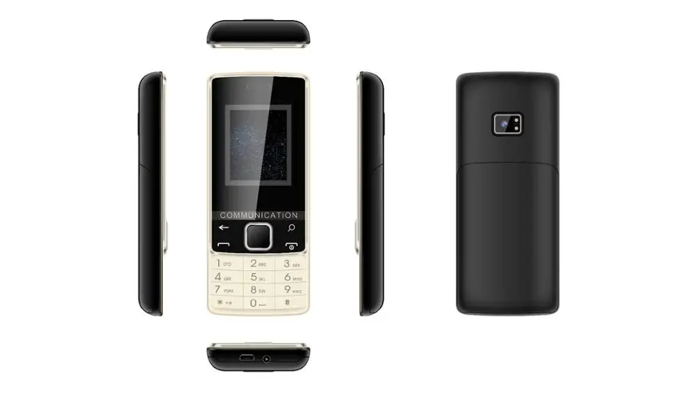 Разблокированный сотовый телефон Mini Bluetooth GSM с четырехдиапазонным экраном 1 8
