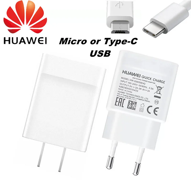 Huawei быстрое зарядное устройство QC 2 0 оригинальный адаптер быстрой зарядки usb