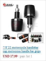7/8 ''22 мм руль мотоцикла рукоятка часть набора для KAWASAKI ZX-6R 2005-2013 ZX6R ZX 6R 2006 2007 2008 2009 2010 2011 2012