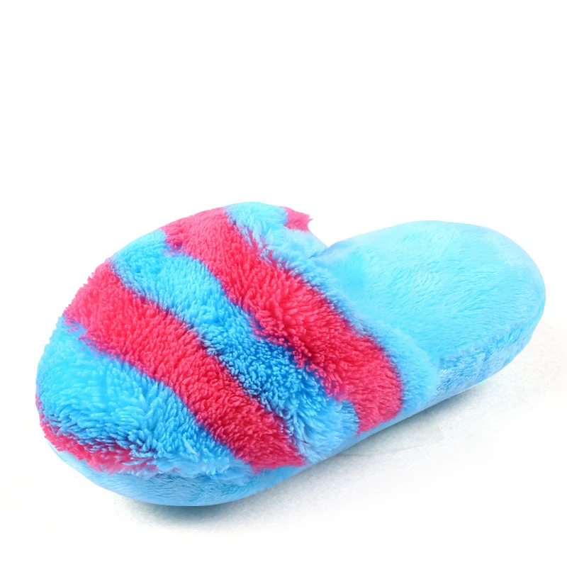 Pet Dog Toy Slipper Toy Plush Dog Vocal Toy Plush Slipper Pet Puppy Supplies 6 Colours