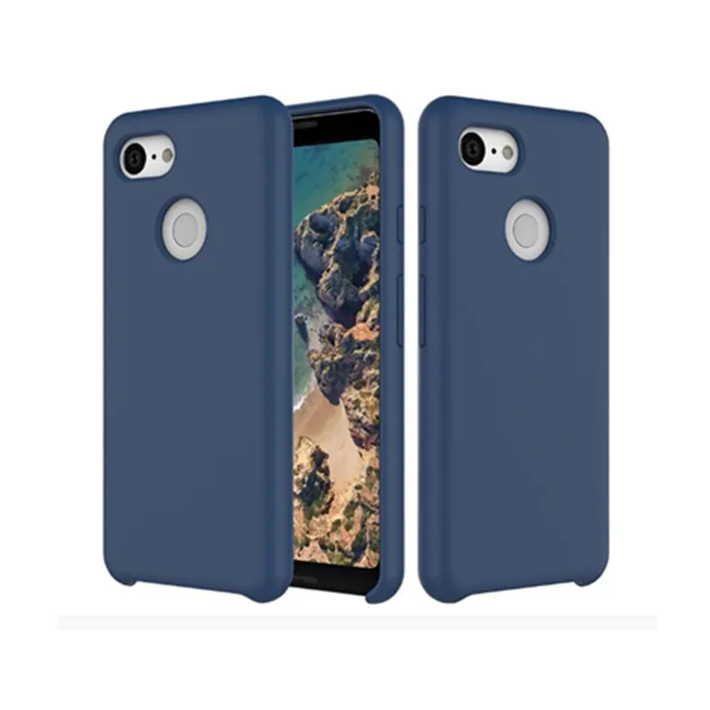 Pixel 3 Для Google Pixel3 Pixel 3 XL чехол с защитной оболочкой мягкий жидкий силиконовый чехол для телефона - Цвет: Pixel 3